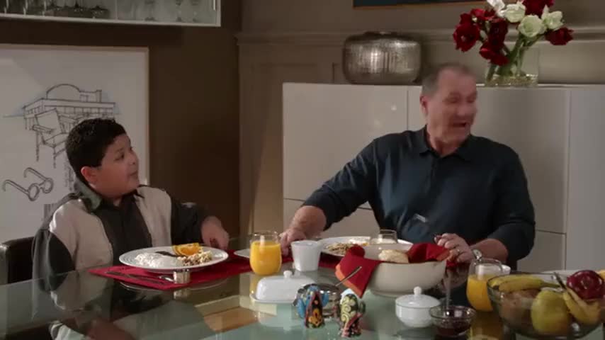Clip of quote: Hi, Mom. Hi, sweetheart.