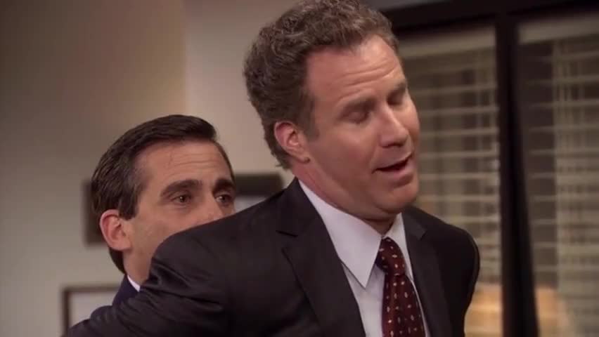 Clip of quote: I'm half as good as you.