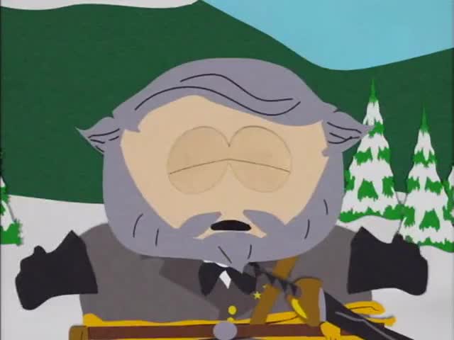 Clip of quote: "Not this year! This year belongs to the Confederacy!"