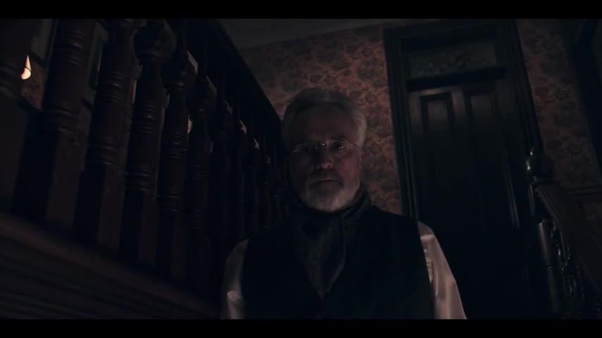 Clip of quote: [door opens]