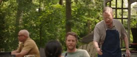 Clip of quote: Doug, would you watch the grill for a second?
