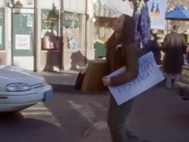Clip of quote: Finally, the girl dropped to her knees, tears streaming down her lovely face.