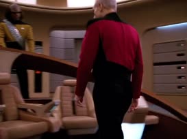 Clip of quote: Ensign, stand by for a jump to warp two.
