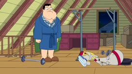 Clip of quote: [Farts] There's another one.