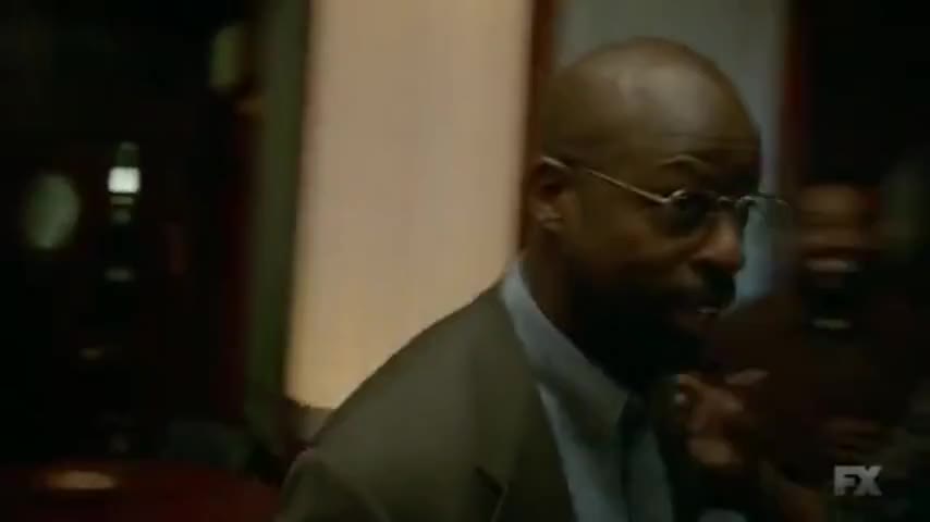 Clip of quote: Handle that, boy.