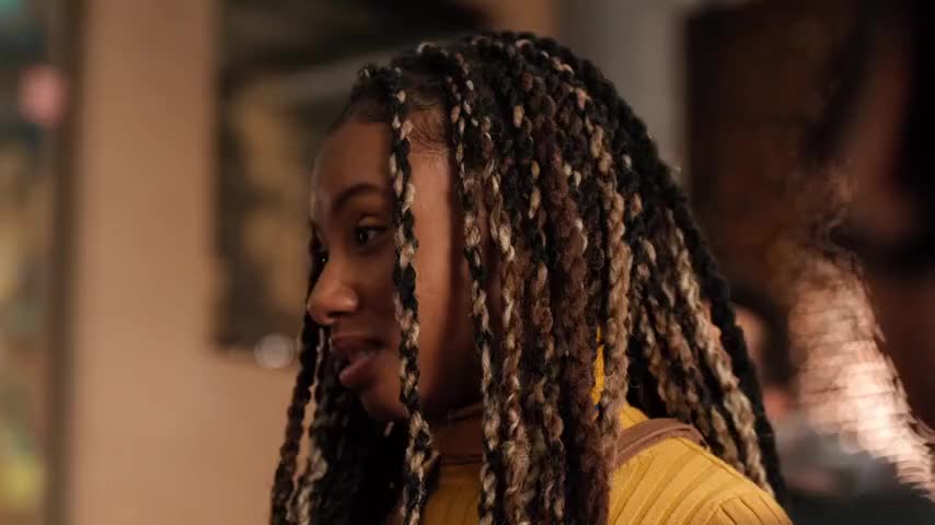 Clip of quote: - [girls giggling] - I'm good at it.