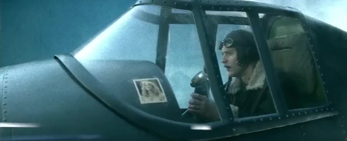 Clip of quote: Morehouse to squadron leader, I'm taking enemy fire.