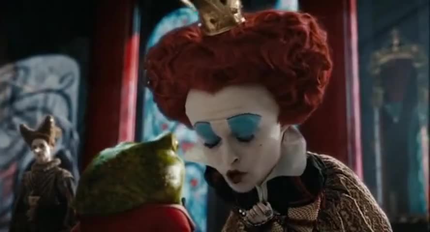 Clip of quote: (WHISPERING) Squimberry juice.