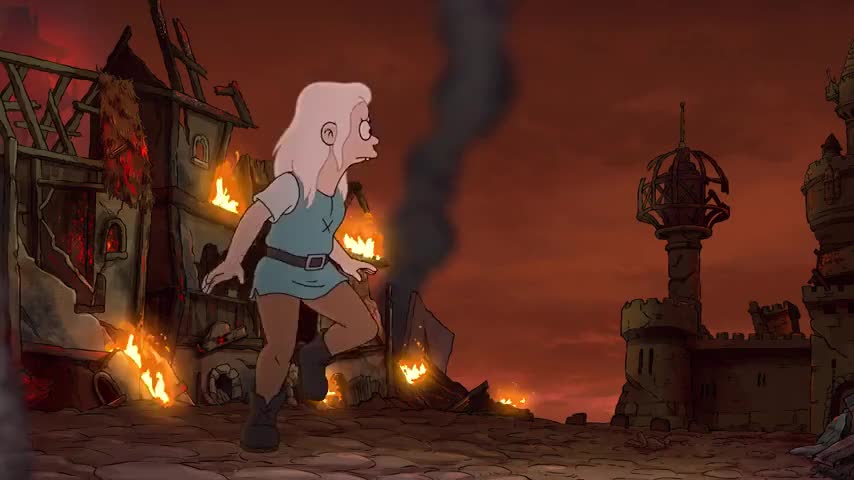 Clip of quote: [ominous music playing]