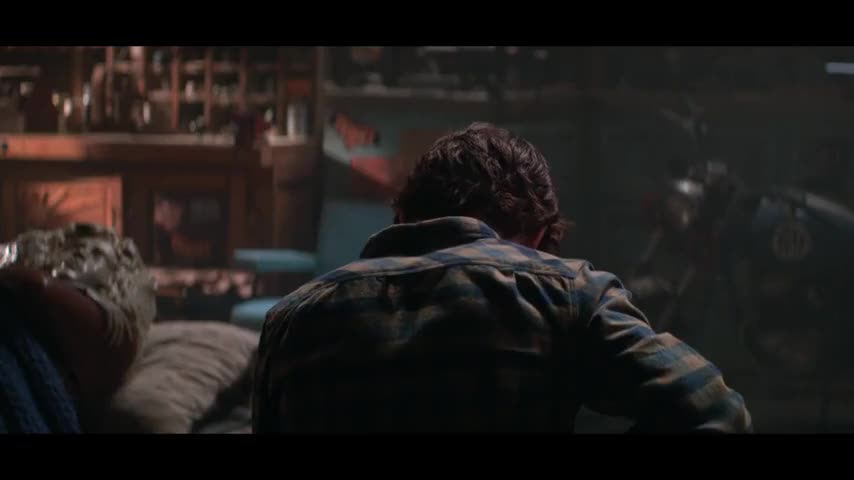 Clip of quote: Look at you. Look at me.