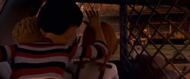 Clip of quote: - No. Get out of there. - No, don't go in there.
