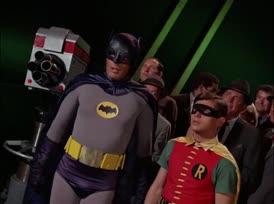 Clip of quote: - Let's go, Robin. - You mean you really believe him?