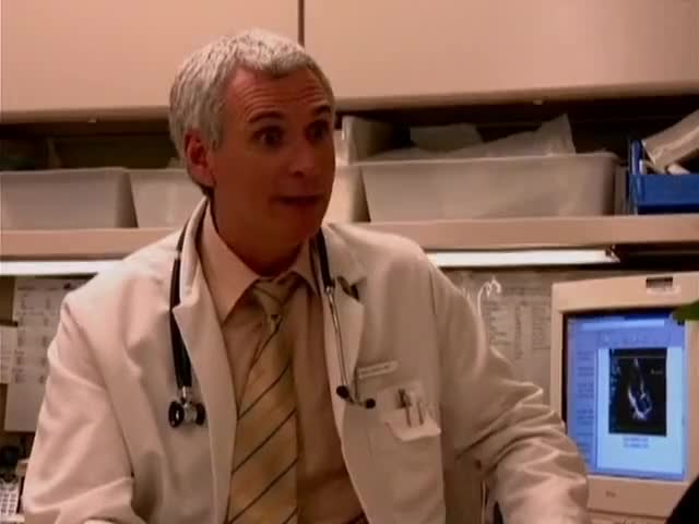 Clip of quote: I went to medical school. I know.