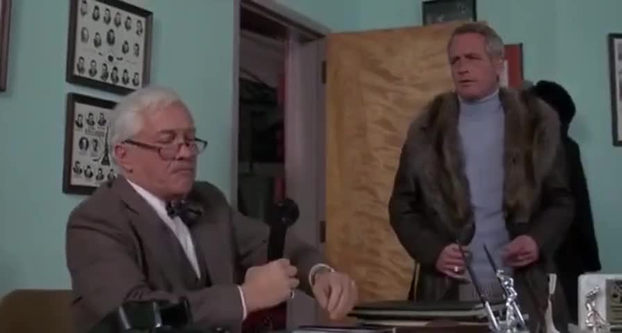Clip of quote: Don't worry about it. The new boys are coming in on the 4:15 bus.