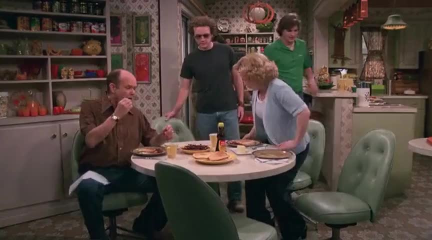 Clip of quote: Hello, boys. You're up bright and early this morning.