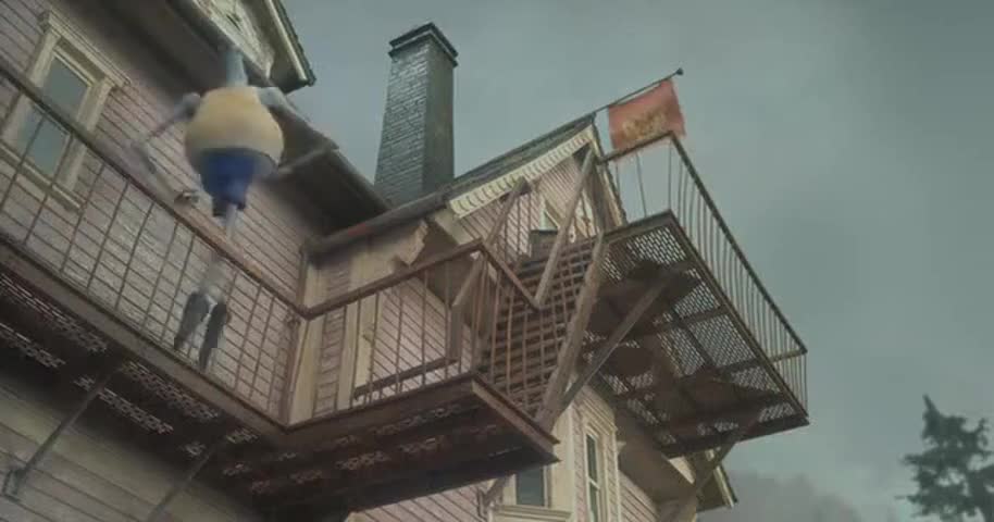 Clip of quote: They call you Coraline instead of Caroline.