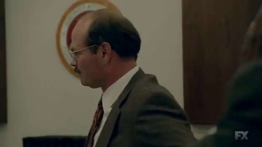 Clip of quote: The gloves are our conviction.