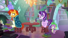 Clip of quote: Really? You're the protégé of the Princess of Friendship.