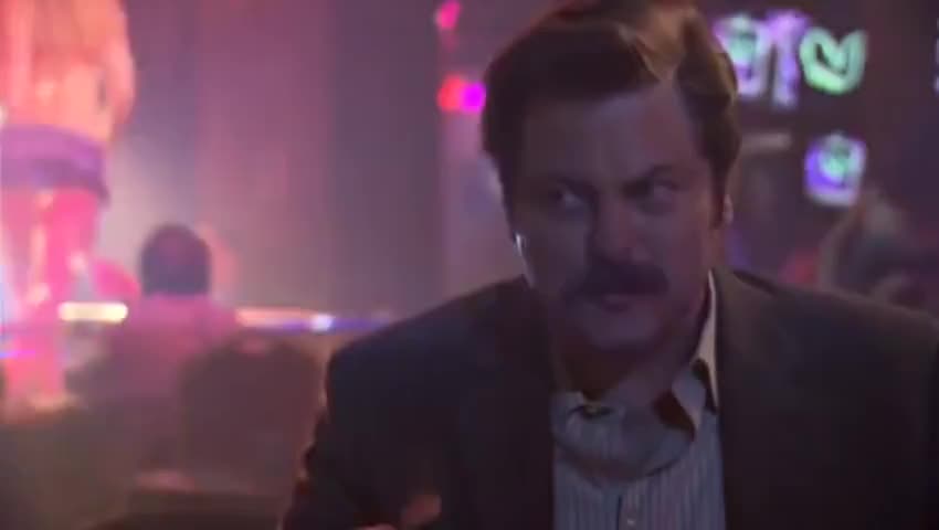 Clip of quote: You already won your Oscar, DiCaprio.