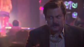 Clip of quote: You already won your Oscar, DiCaprio.