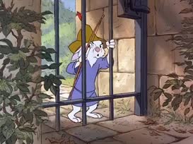 Clip of quote: Oh, I don't care. I gotta get my arrow.