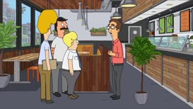 Clip of quote: Ooh, wow. Real-life health inspectors in my restaurant?
