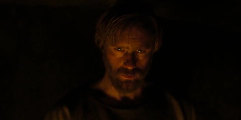Clip of quote: There will my sword be just.