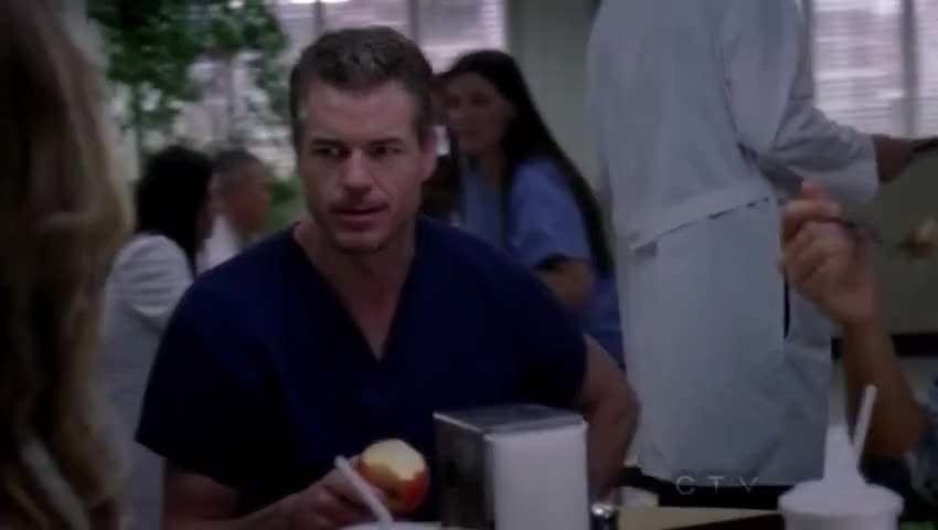 Clip of quote: Okay, you know what? I'm trying to eat,
