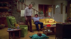 Clip of quote: Well, he can't stay. He's makin' everyone miserable.