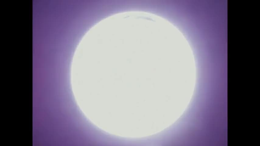 Clip of quote: [man] The circle of light is yours.