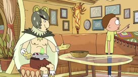 Clip of quote: Morty, suppose you could retrieve your family from Earth