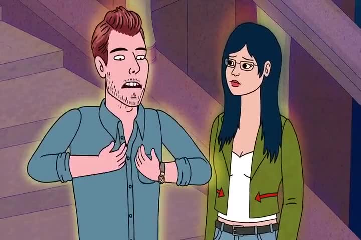 Clip of quote: I'm a handsome white guy and I never feel like I don't belong.