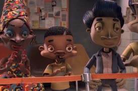 Clip of quote: (BELL DINGS) Hey, hey!