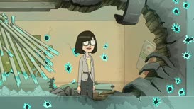 Clip of quote: I'm better than this job