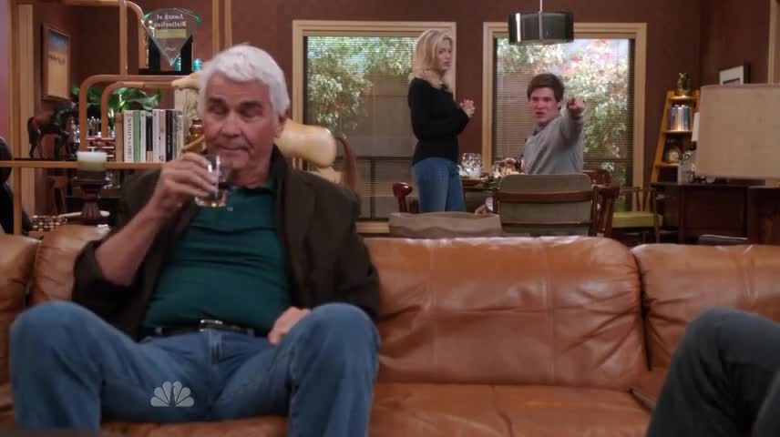 Clip of quote: Right, like your new son. Like mister-- Mr. I've-Got-My-Shirt--