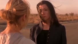 Clip of quote: She's dead. Now he's dead too.