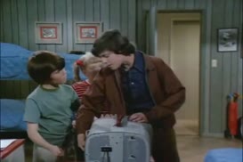 Clip of quote: down in the family room?
