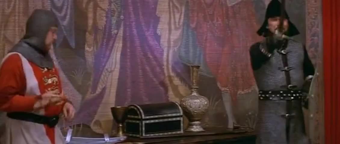 Clip of quote: The queen!
