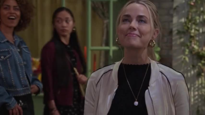 Clip of quote: - Oh, fun! A psychic. Let's get a reading.