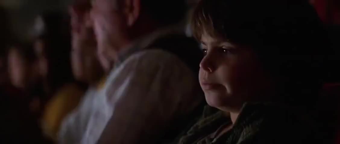 Clip of quote: - What did you do? - Nothing.