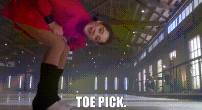 YARN | Toe pick. | The Cutting Edge (1992) | Video gifs by quotes |  d8091dfd | 紗
