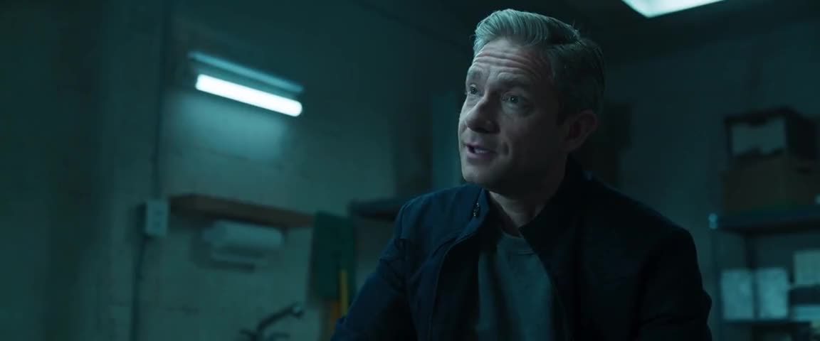 Clip of quote: You're telling me that weapon on your arm is from Wakanda?