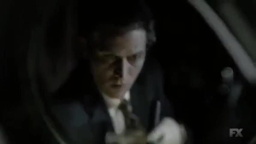 Clip of quote: Simpson's blood.