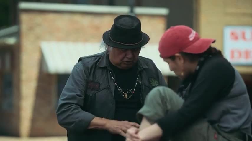 Clip of quote: You know, I told you I live off the land.