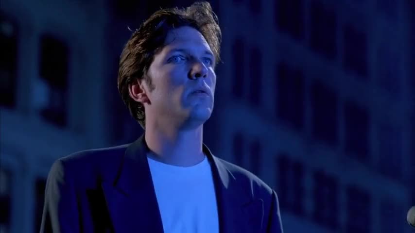 Clip of quote: where are we, now? - The caffe shop is that way.