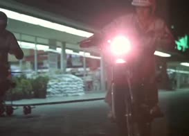 Clip of quote: [motorcycle engine revving]