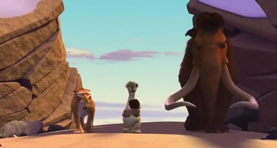 Clip of quote: Goofy baby won’t stop crying!