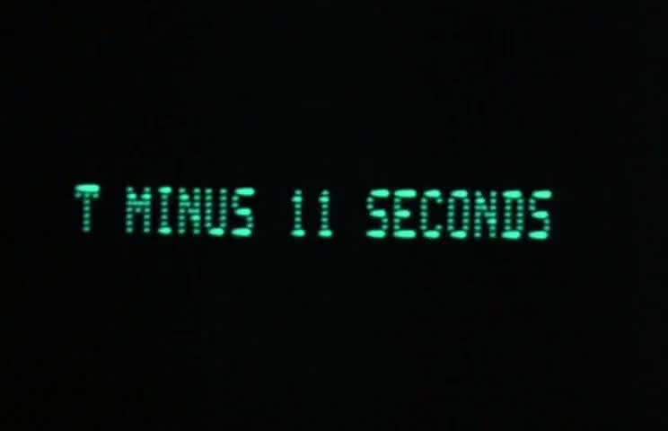 Clip of quote: [rocket rumbling]