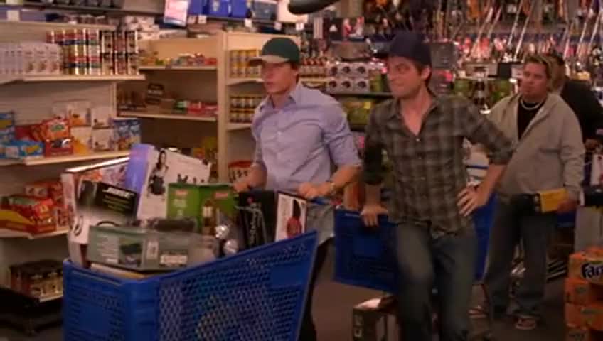 Clip of quote: This is living. No baggage. No rules.