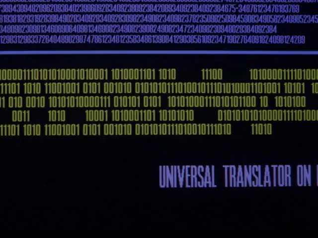 Clip of quote: - Can we talk to them yet? - I believe it is worth an attempt.
